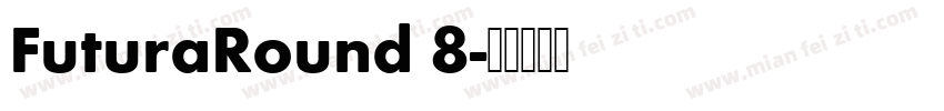 FuturaRound 8字体转换